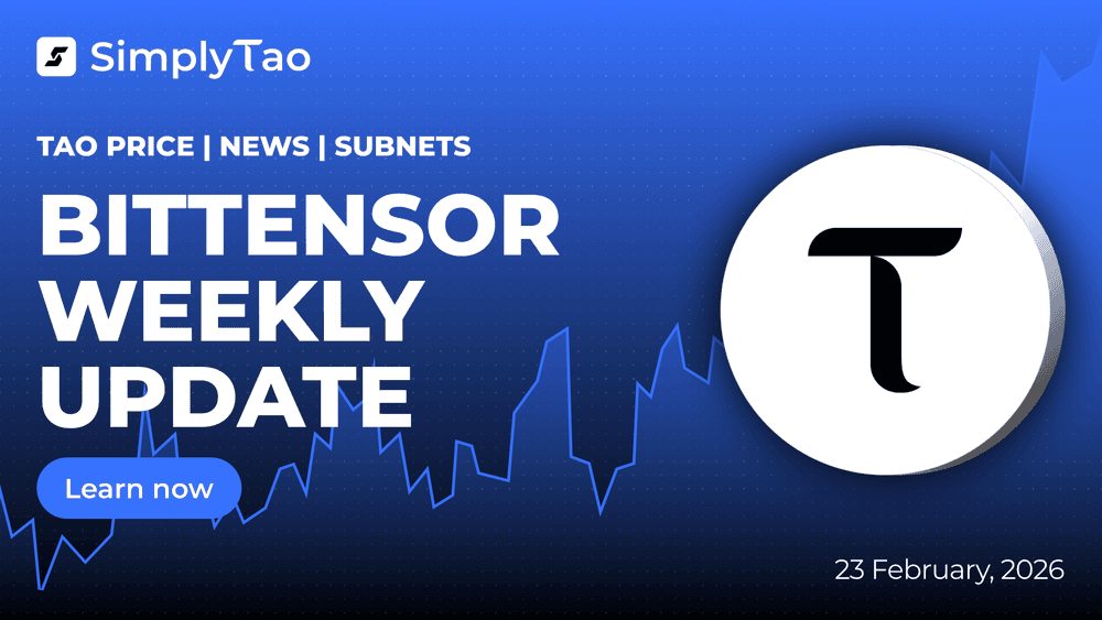 Bittensor Weekly Update: TAO Price, News & Subnets | 23-02-2026