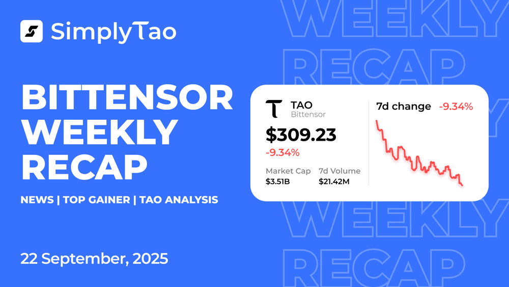 Bittensor Weekly Recap – 22 September: News, Top Gainer, TAO.