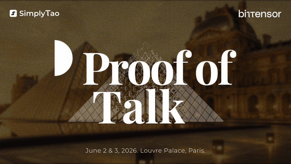 Proof of Talk 2026: Bittensor Track Speakers & Agenda