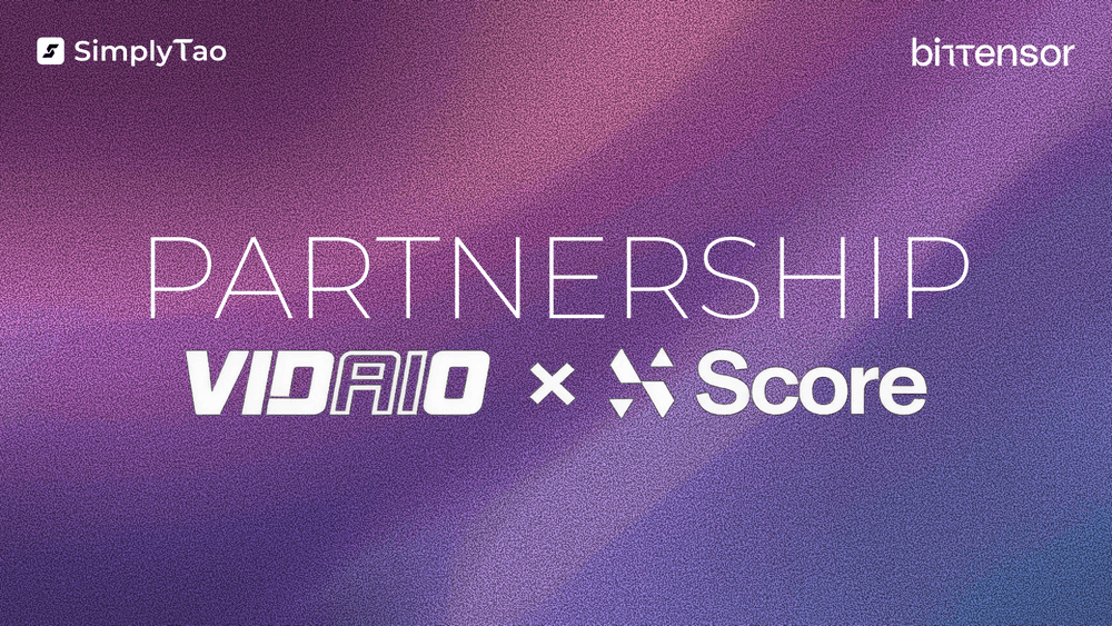 Score (SN44) and Vidaio (SN85) Partnership Lands on Bittensor