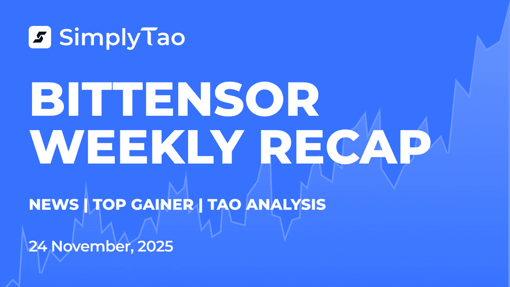 Bittensor Weekly Recap – 24 November 2025: News, Top Gainer, TAO.