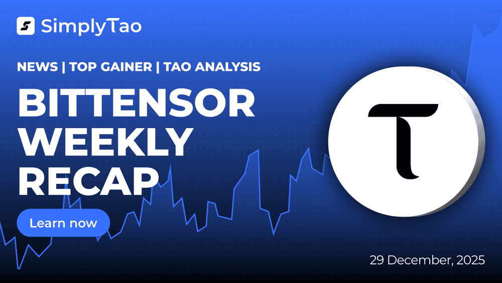 Bittensor Weekly Recap – 29 December 2025: News, Top Gainer, TAO.