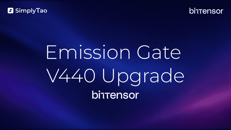 Bittensor Emission Changes Arrive With the V440 Upgrade