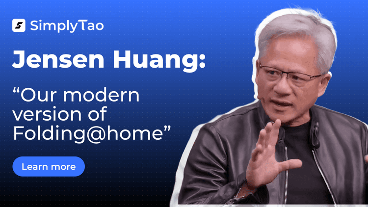 Jensen Huang Calls Bittensor "Modern Version of Folding@home"