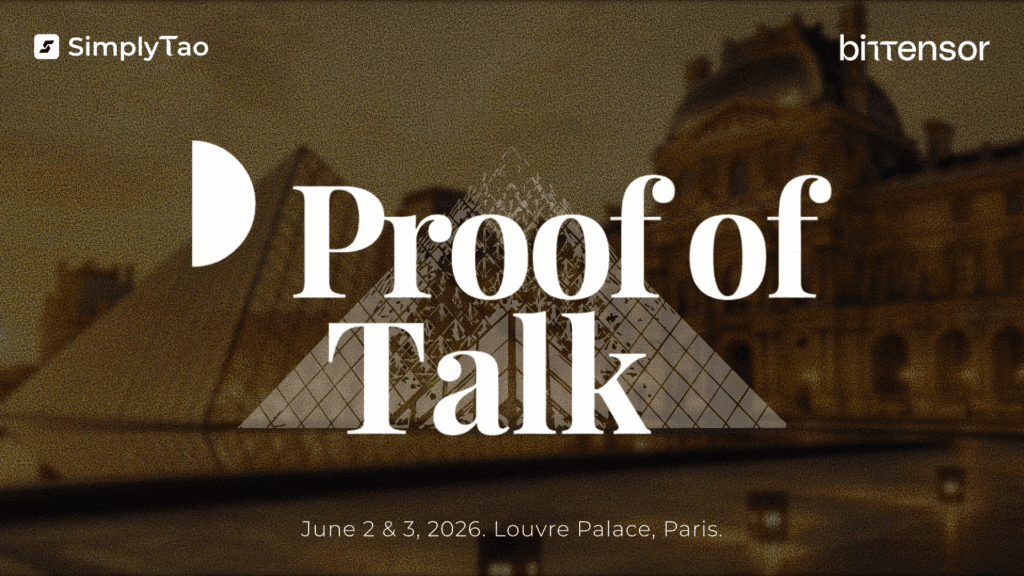 Proof of Talk 2026: Bittensor Track Speakers & Agenda
