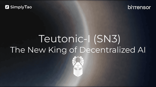 Teutonic-I (SN3): The New King of Decentralized AI | Bittensor